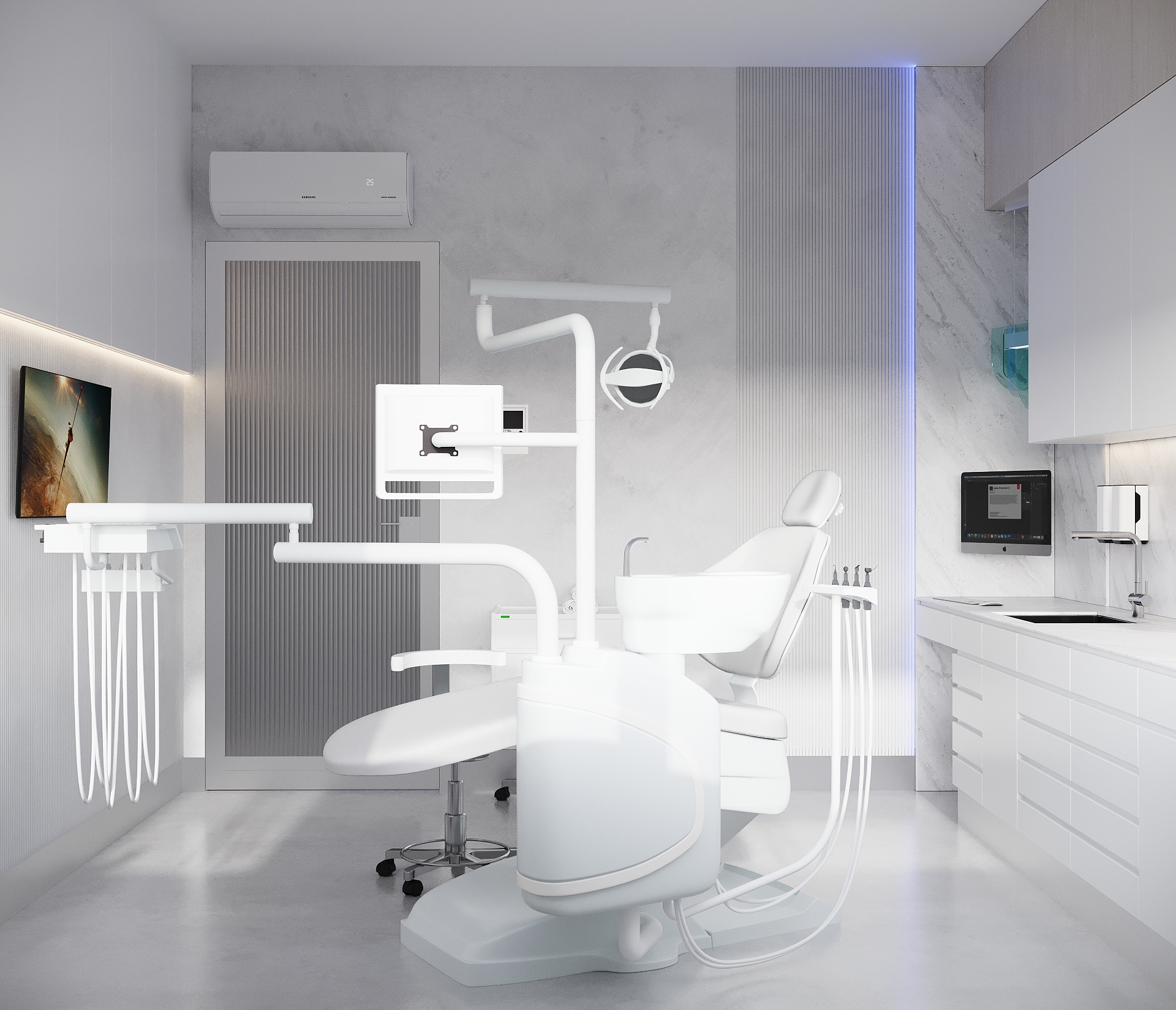 Oświetlenie w gabinecie stomatologicznym