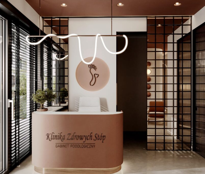 projekt recepcji medycznej