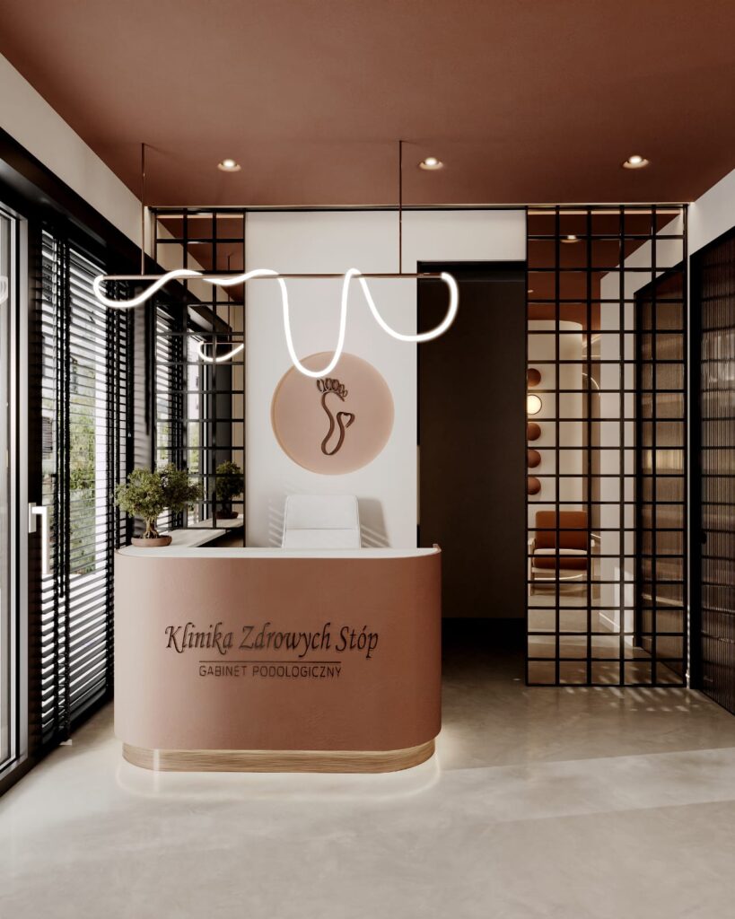 projekt recepcji medycznej